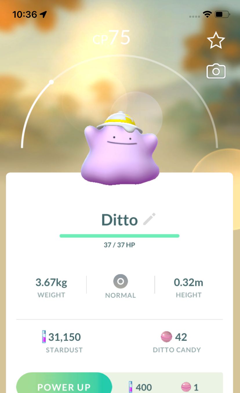 Ditto with Hat (Pokopia Event) Trade - Pokemon GO Trade