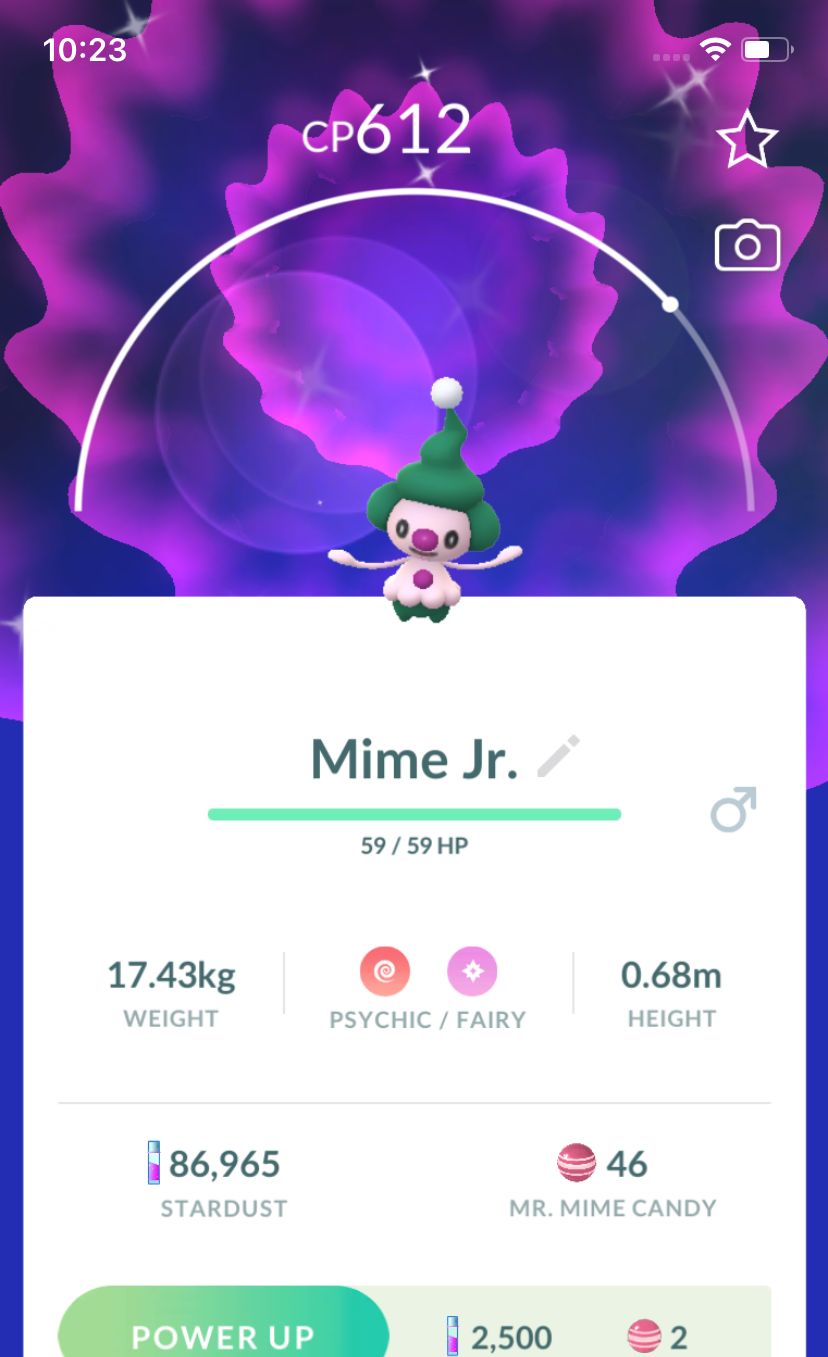 Shiny Mime Jr - Pokemon GO Trade