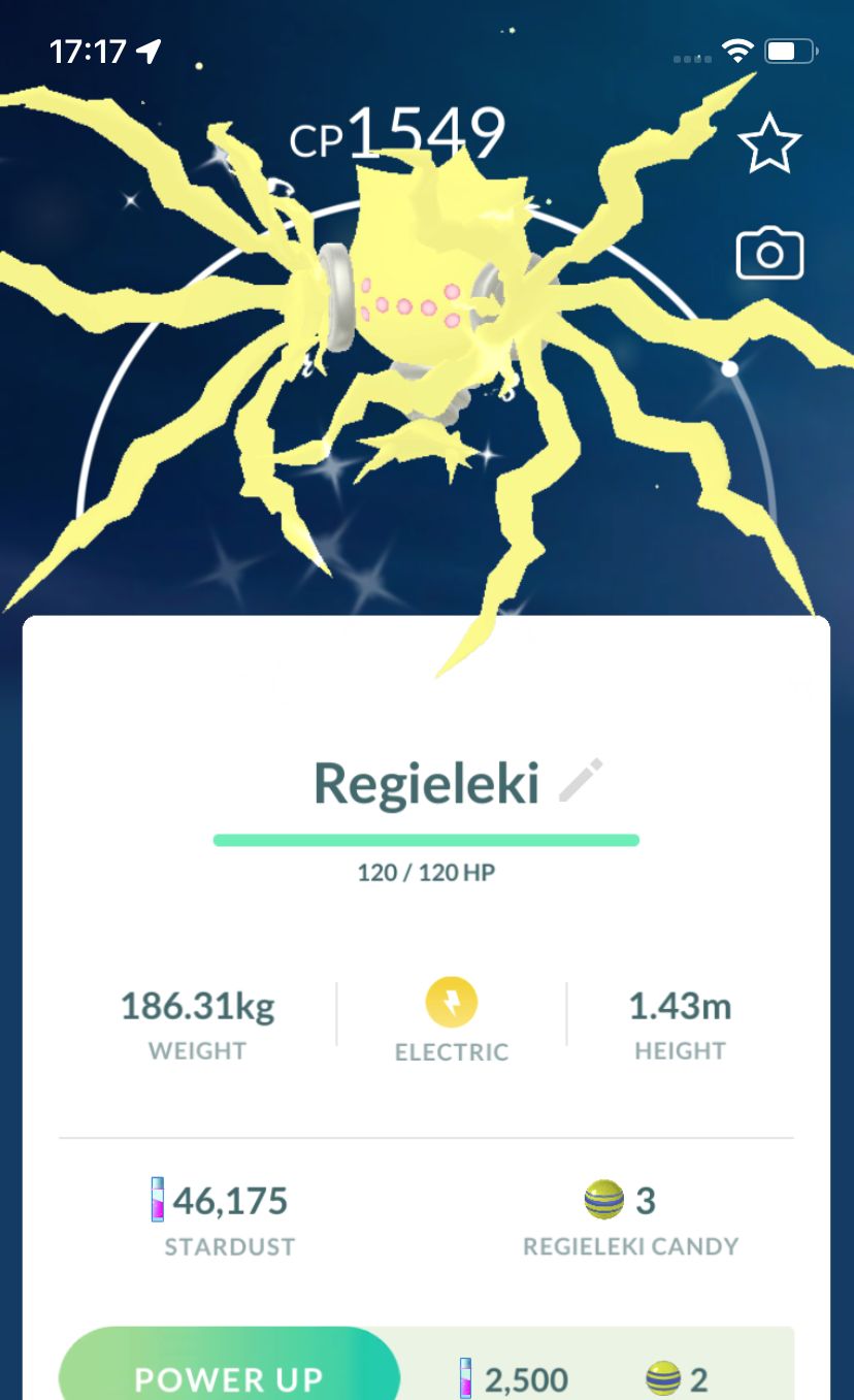 Shiny Regieleki - Pokemon GO Trade Service