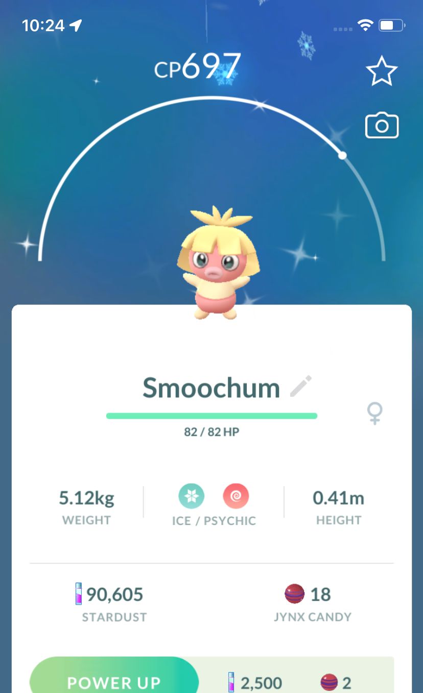 Shiny Smoochum - Pokemon GO Trade