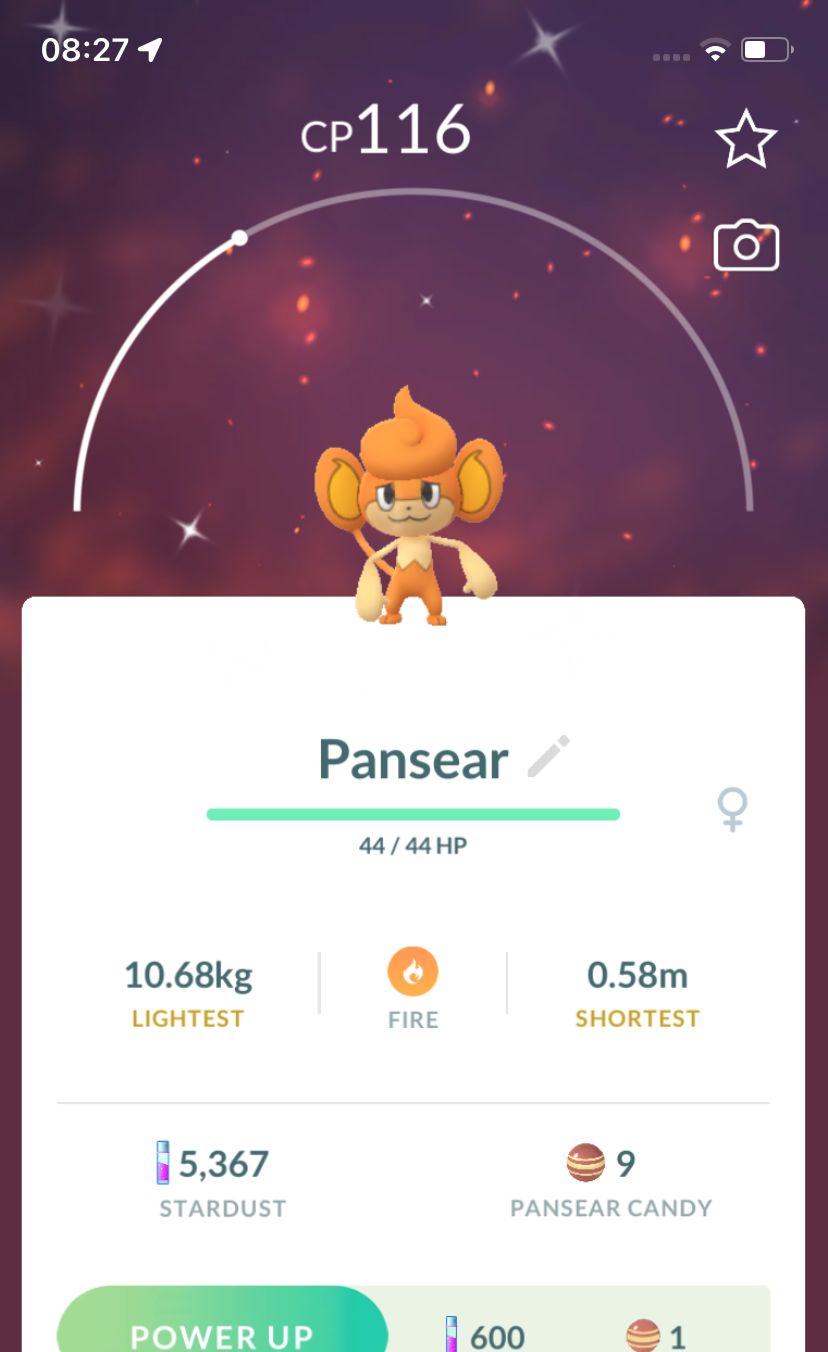 Shiny Pansear - Pokemon GO Trade Service