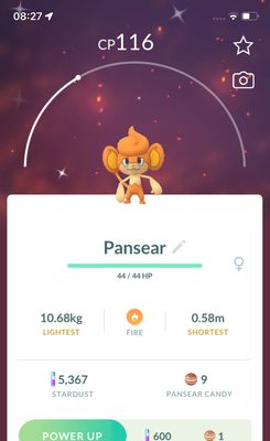 Shiny Pansear - Pokemon GO Trade Service