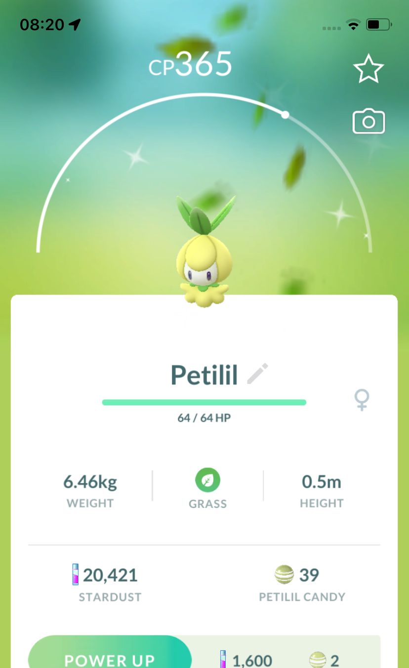 Shiny Petilil - Pokemon GO Trade Service