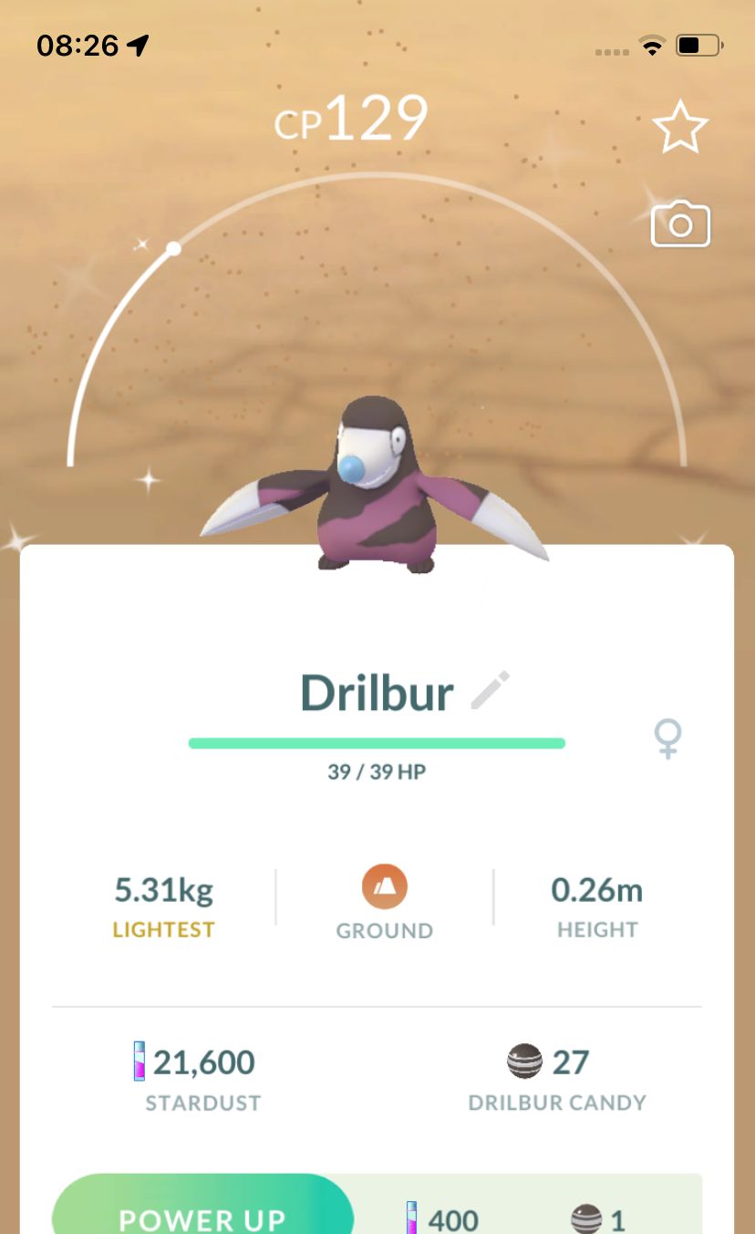Shiny Drilbur - Pokemon GO Trade Service