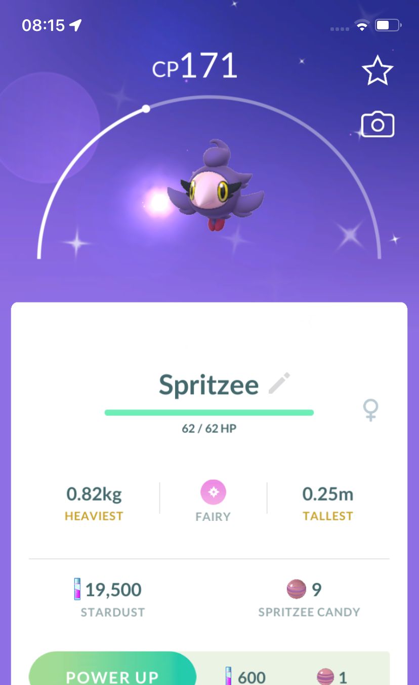 Shiny Spritzee - Pokemon GO Trade Service