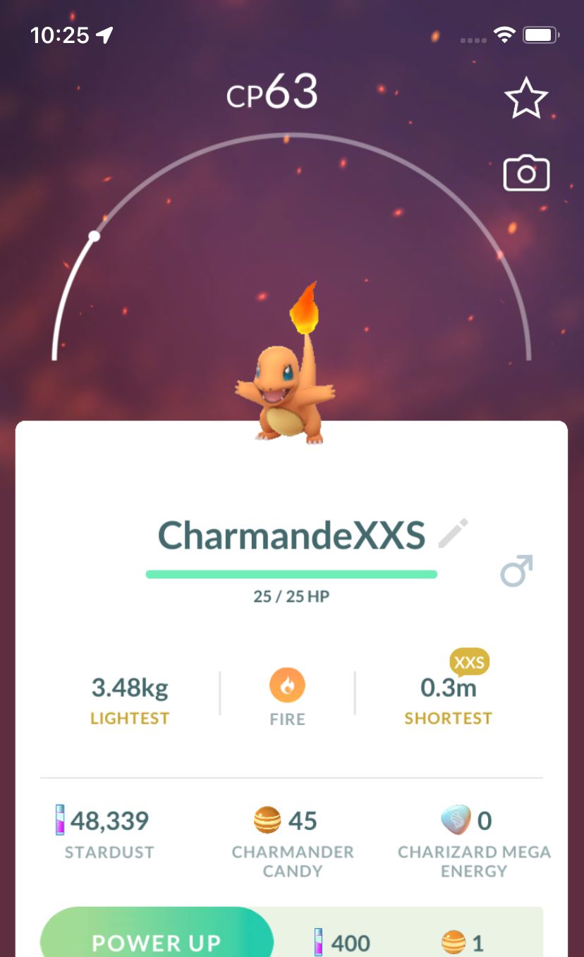 Charmander (XXS Height) - Pokemon GO Trade Service