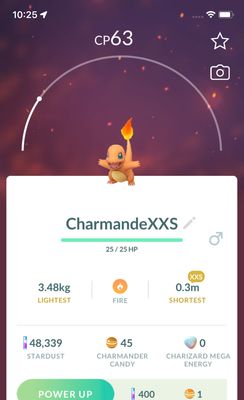 Charmander (XXS Height) - Pokemon GO Trade Service