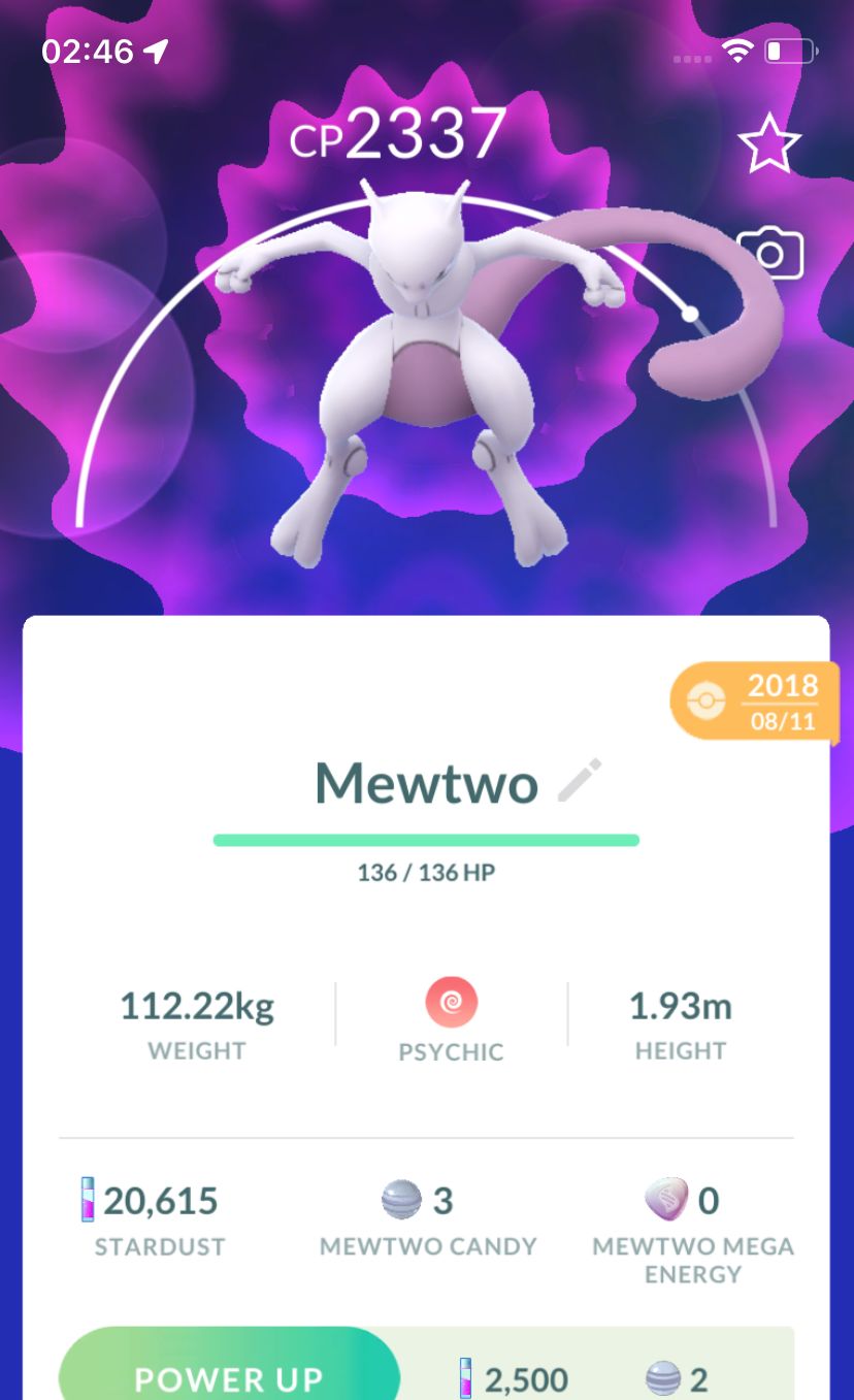 Mewtwo 2018 (Guaranteed Lucky)  - Pokemon GO Trade Service