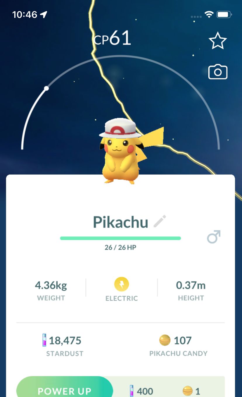 Pikachu Leaf Hat Trade - Pokemon GO Trade