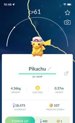 Pikachu Leaf Hat Trade - Pokemon GO Trade
