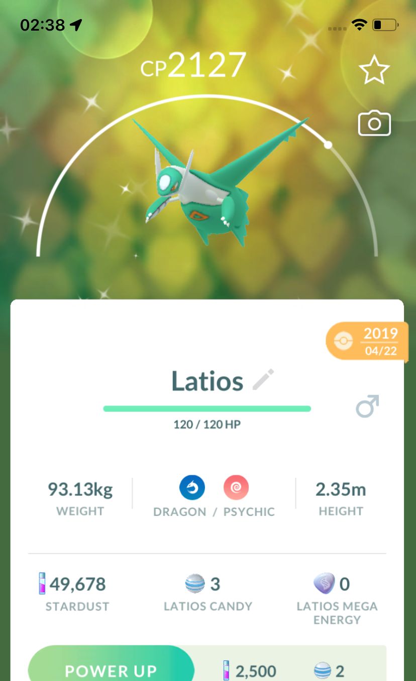 Shiny Latios 2019 Trade (Guaranteed Lucky) - Pokemon GO Trade