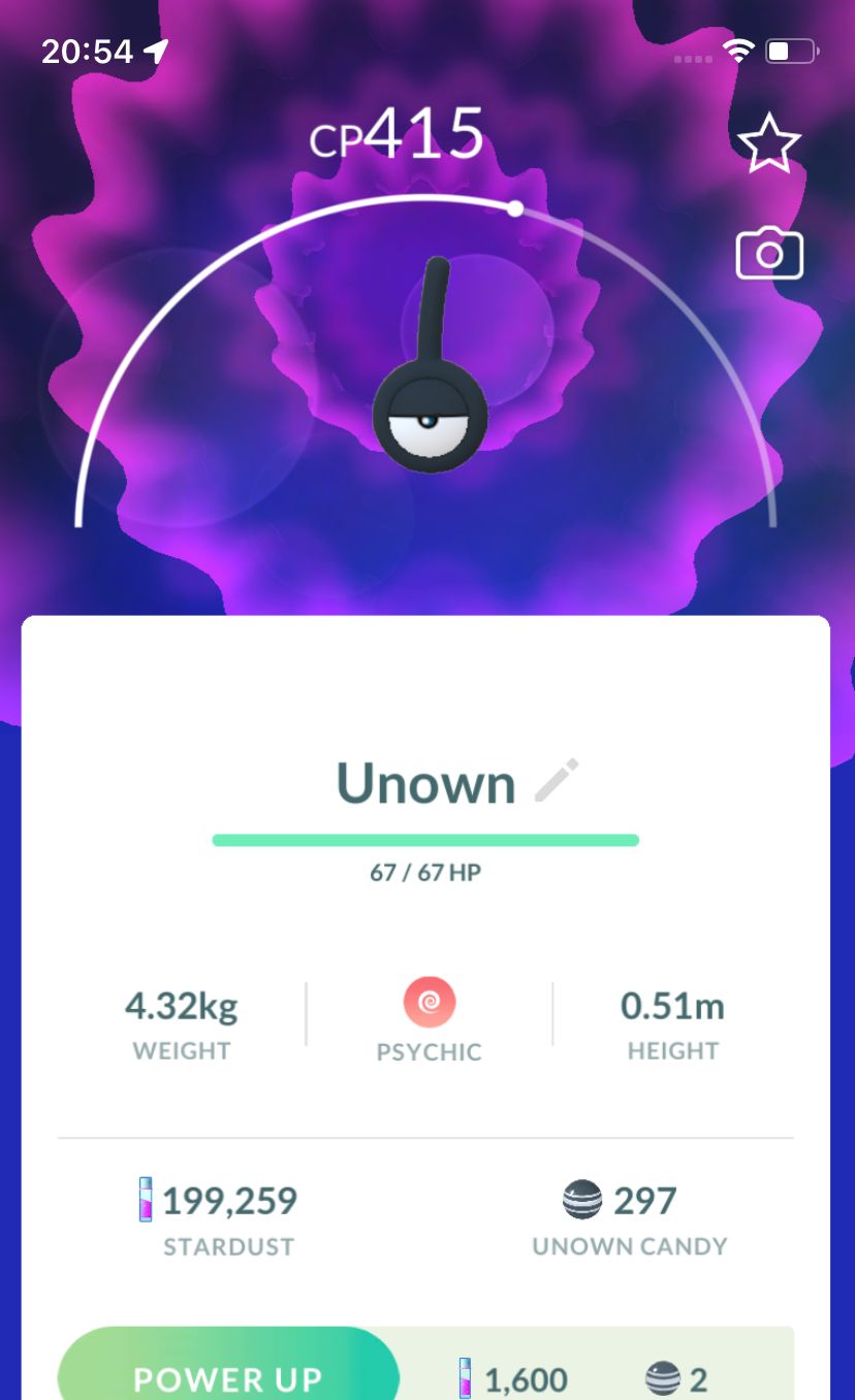 Unown ! - Pokemon GO Trade