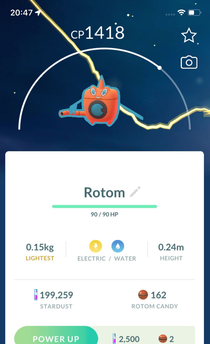 #479 Wash Rotom Trade - Pokemon GO Trade
