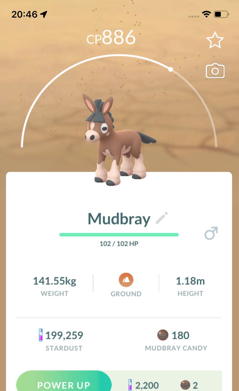 #749 Mudbray Trade - Pokemon GO Trade