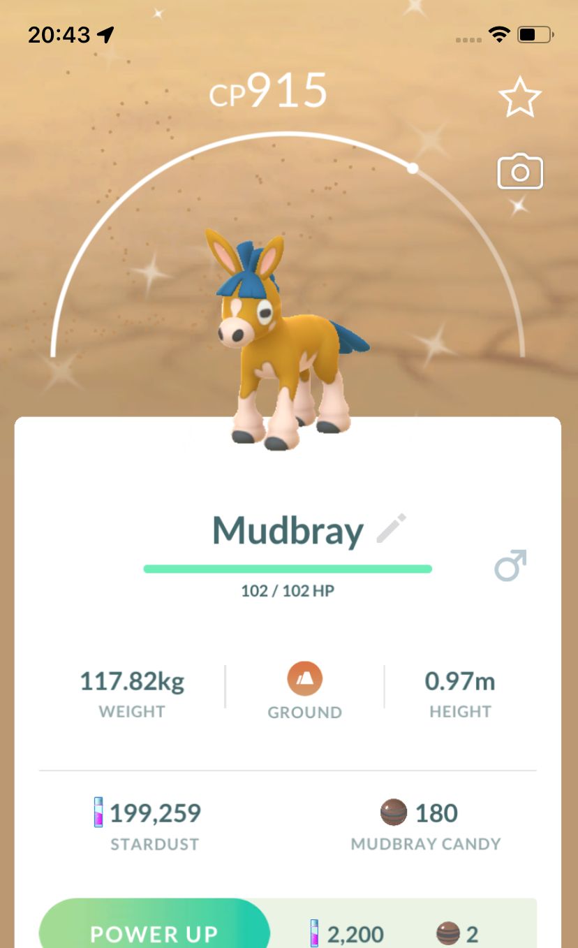 Shiny Mudbray - Pokemon GO Trade Service