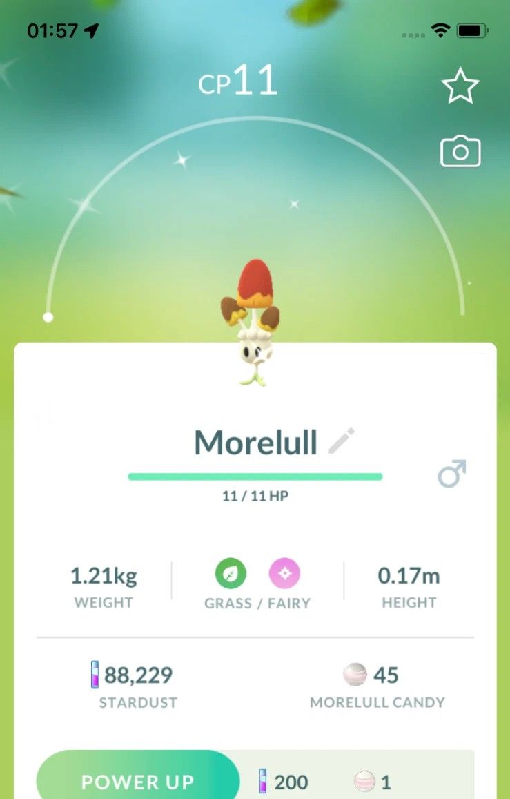 Shiny Morelull - Pokemon GO Trade Service