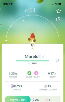 Shiny Morelull - Pokemon GO Trade Service