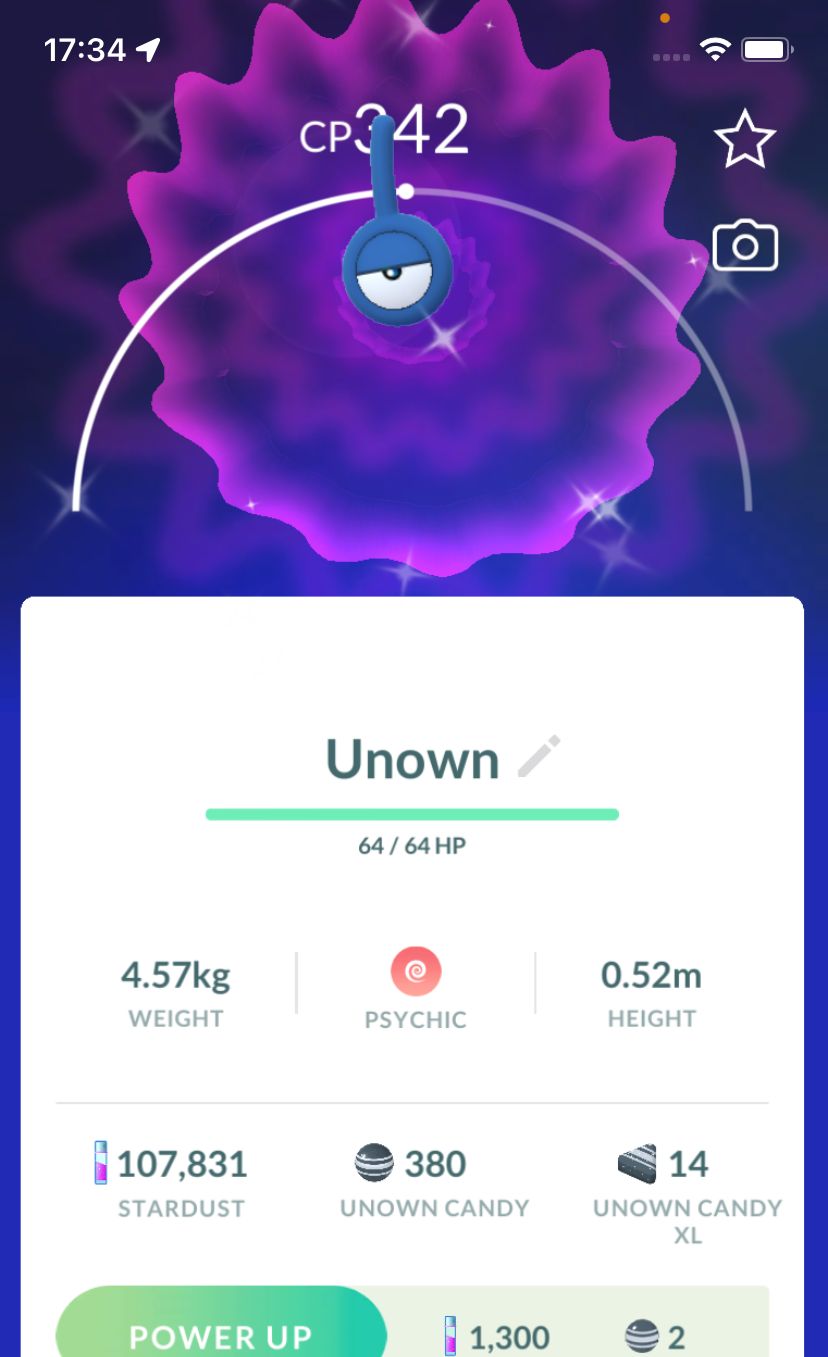 Shiny Unown ! - Pokemon GO Trade