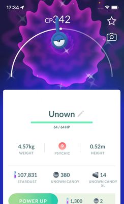 Shiny Unown ! - Pokemon GO Trade