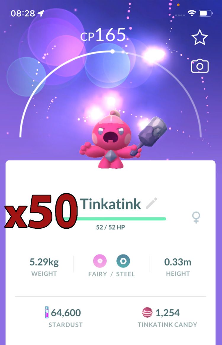Tinkatink [x50] - Pokemon GO Trade Service