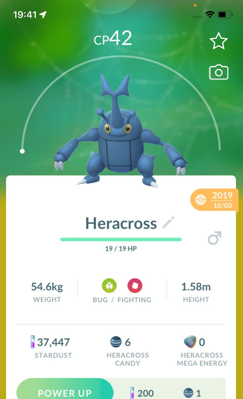 Heracross 2019 (Guaranteed Lucky) - Pokemon GO Trade