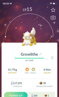 Shiny Hisuian Growlithe - Pokemon GO Trade Service
