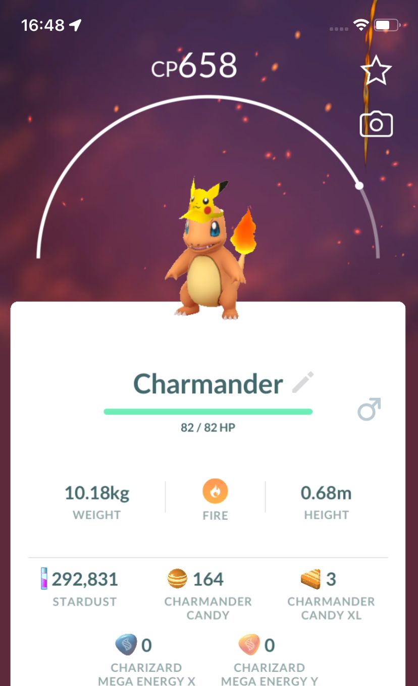 Charmander Visor GO Fest - Pokemon GO Trade