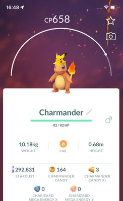 Charmander Visor GO Fest - Pokemon GO Trade