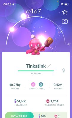 Shiny Tinkatink - Pokemon GO Trade Service