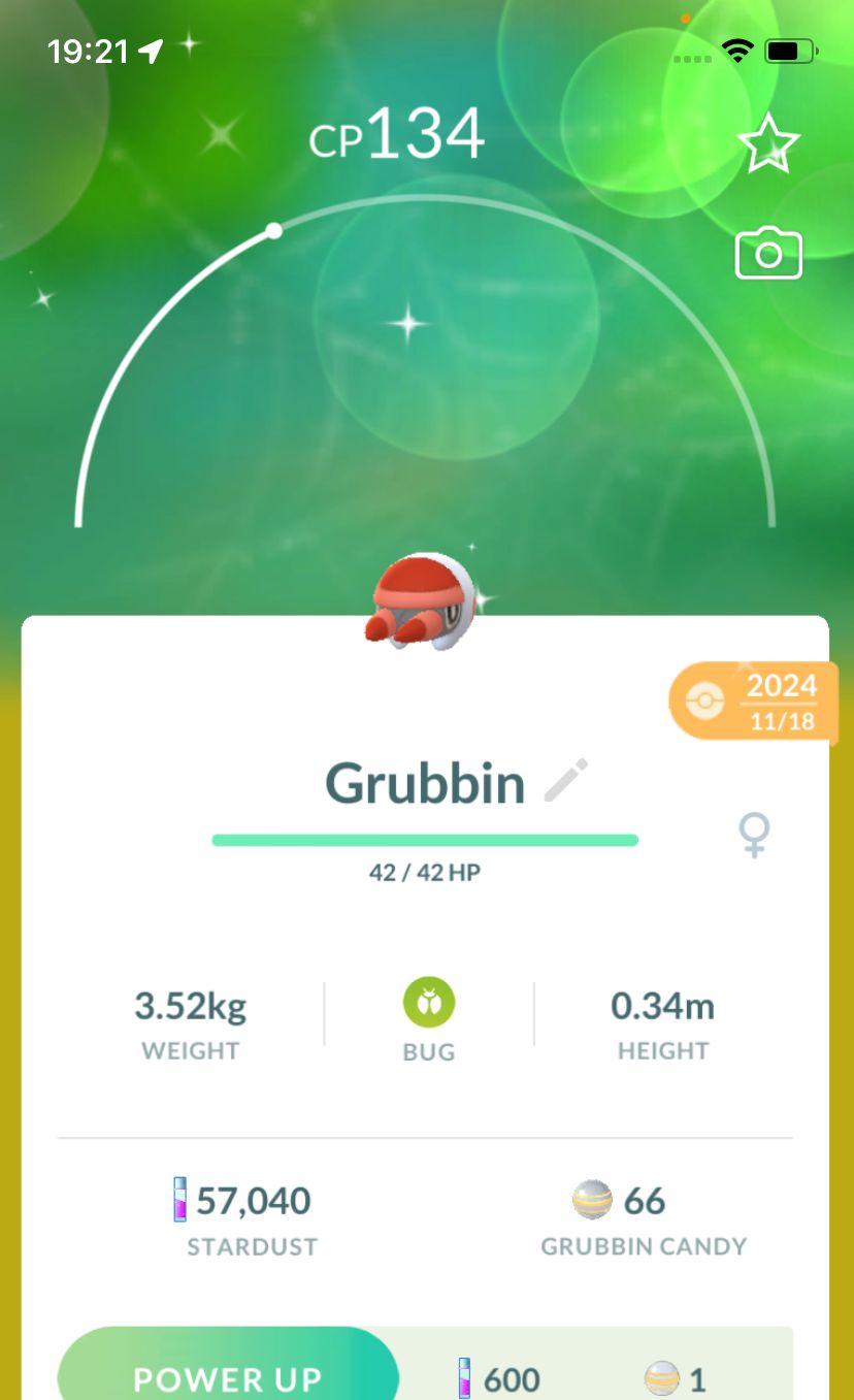 Shiny Grubbin - Pokemon GO Trade Service