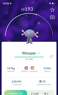 Shiny Paldean Wooper - Pokemon GO Trade Service