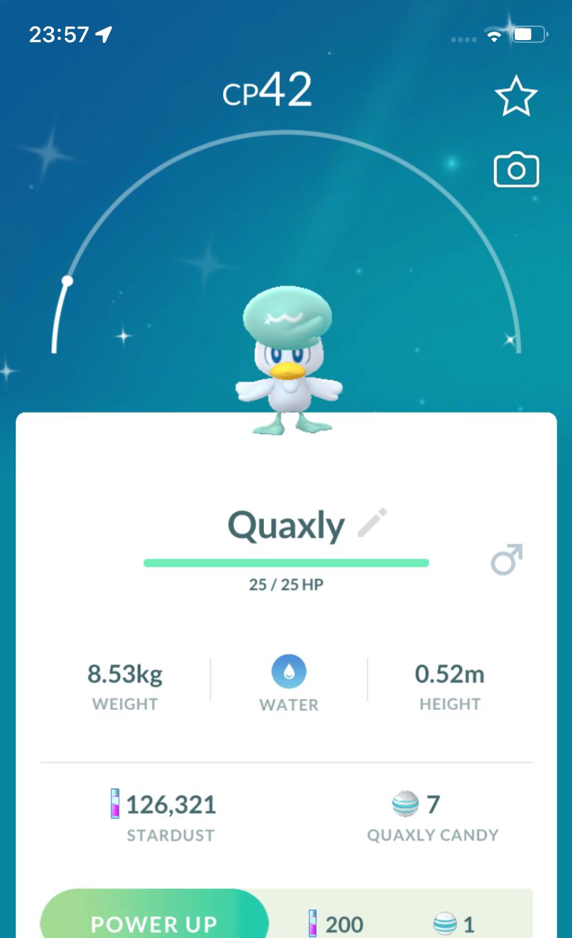 Shiny Quaxly - Pokemon GO Trade Service