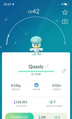 Shiny Quaxly - Pokemon GO Trade Service