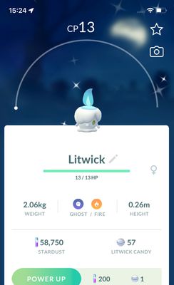 Shiny Litwick trade - Pokemon GO Trade Service