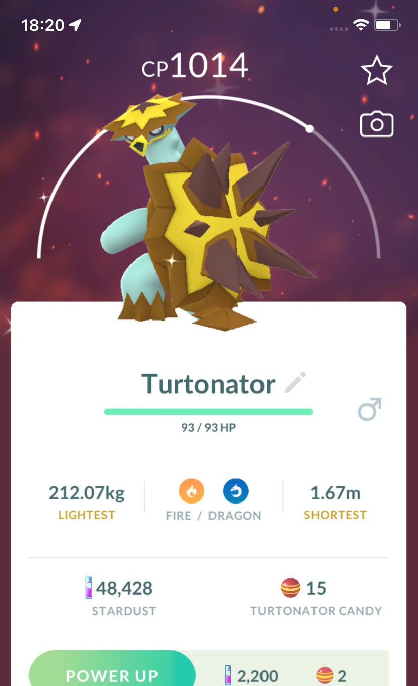 Shiny Turtonator trade - Pokemon GO Trade Service