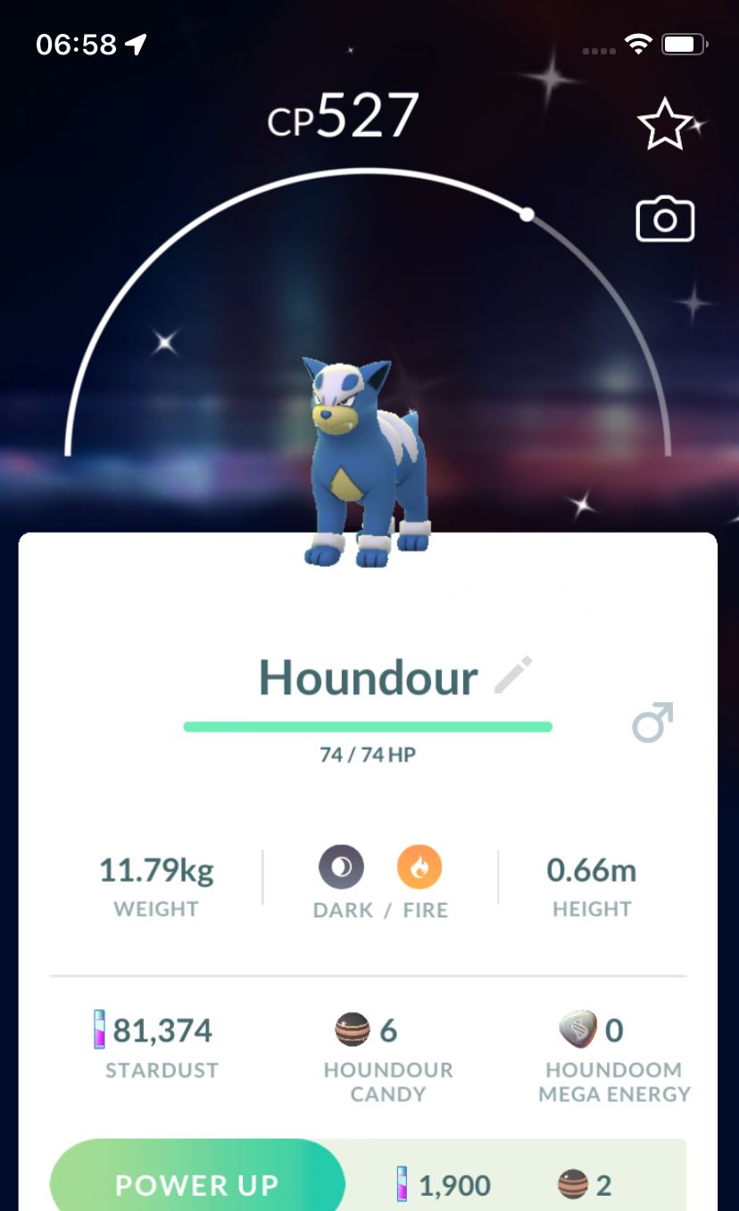 Shiny Houndour trade - Pokemon GO Trade Service