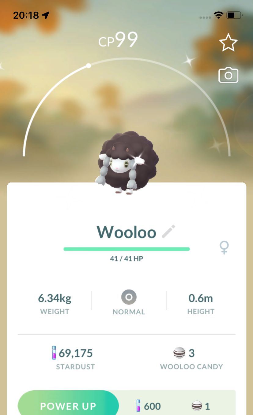 Shiny Wooloo trade - Pokemon GO Trade Service