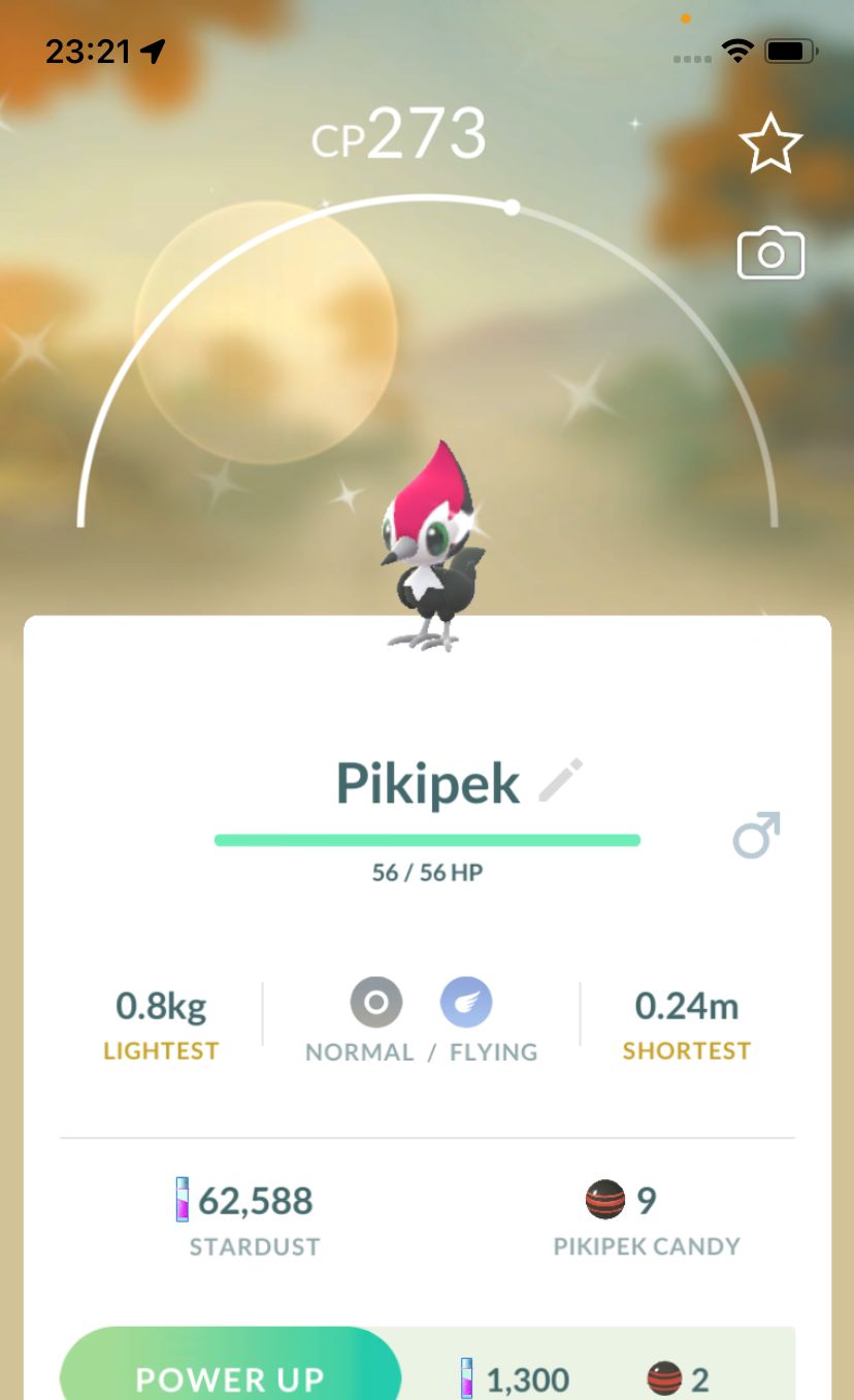Shiny Pikipek trade - Pokemon GO Trade Service