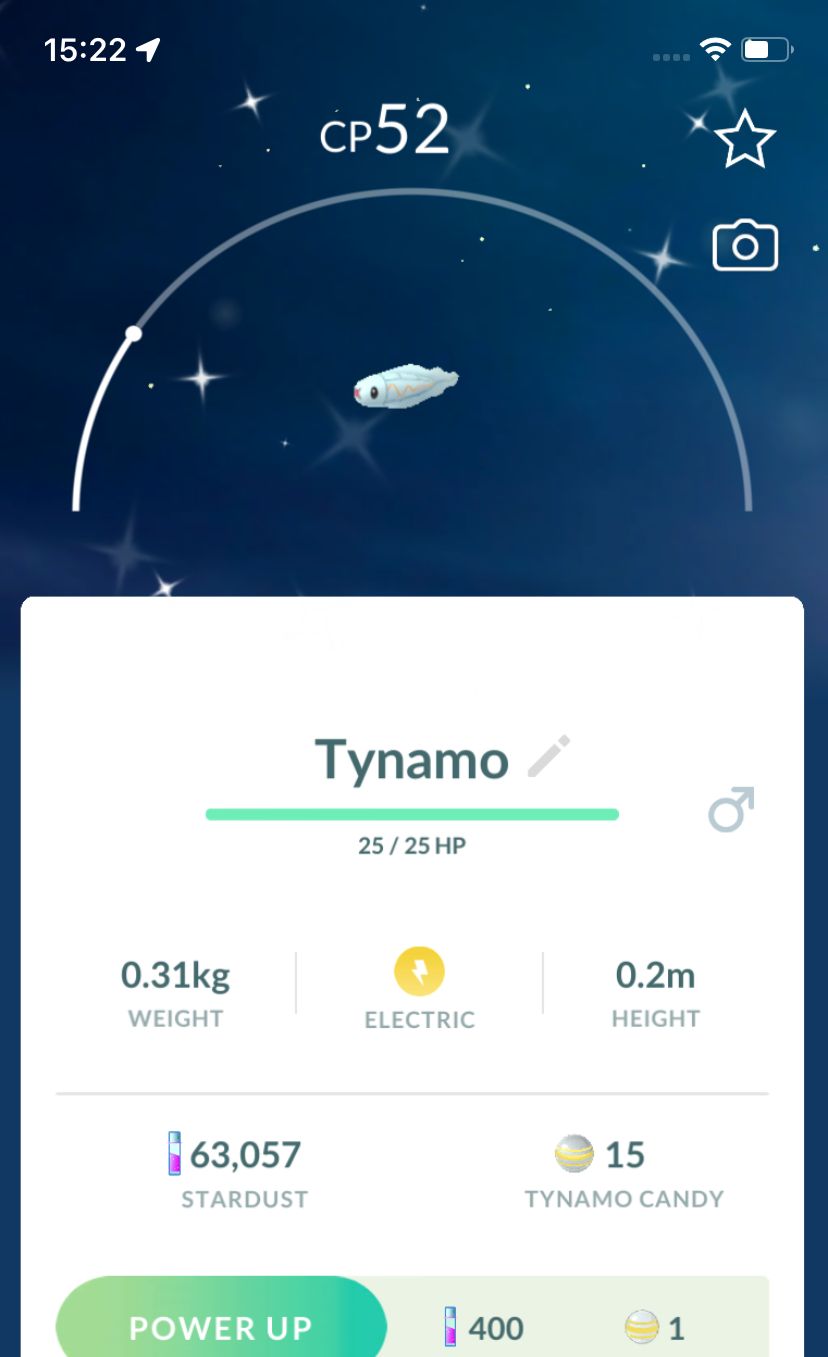 Shiny Tynamo trade - Pokemon GO Trade Service
