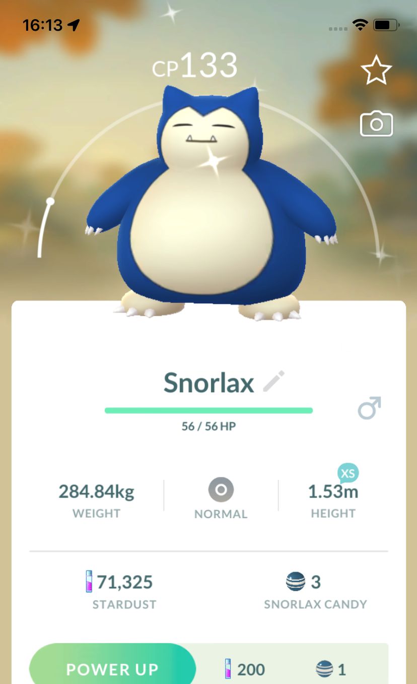 Shiny Snorlax trade - Pokemon GO Trade Service