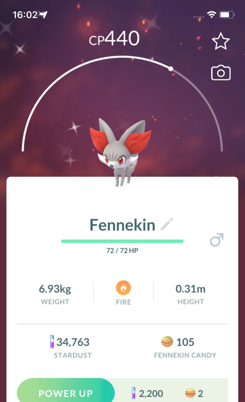 Shiny Fennekin trade - Pokemon GO Trade Service