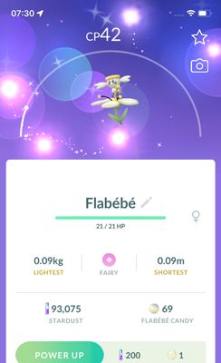 Shiny Flabebe White trade - Pokemon GO Trade Service