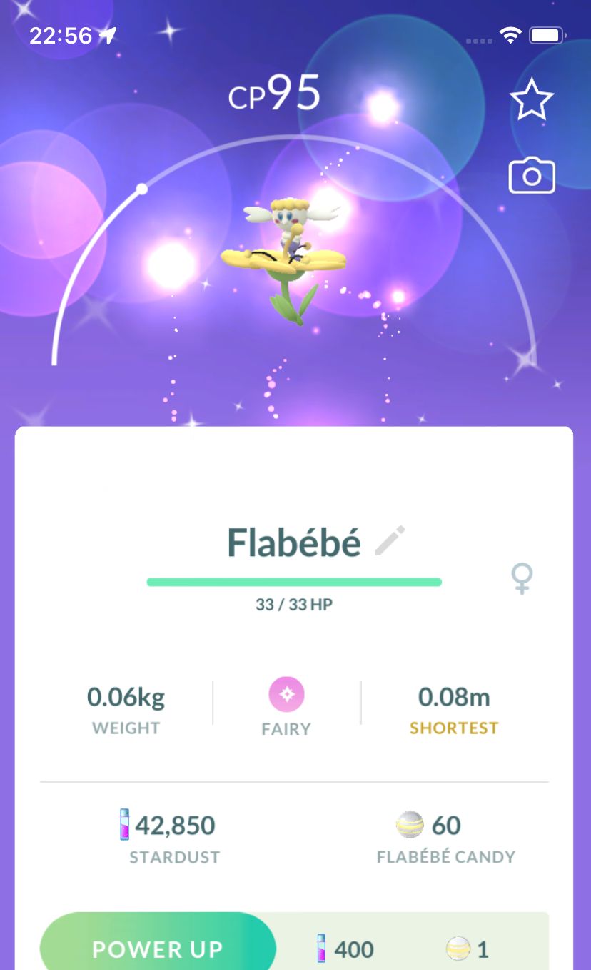 Shiny Flabebe Yellow trade - Pokemon GO Trade Service
