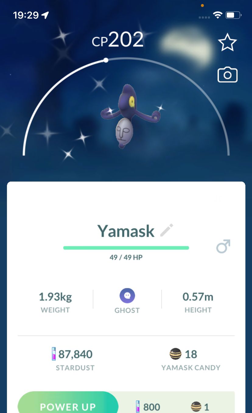 Shiny Yamask trade - Pokemon GO Trade Service