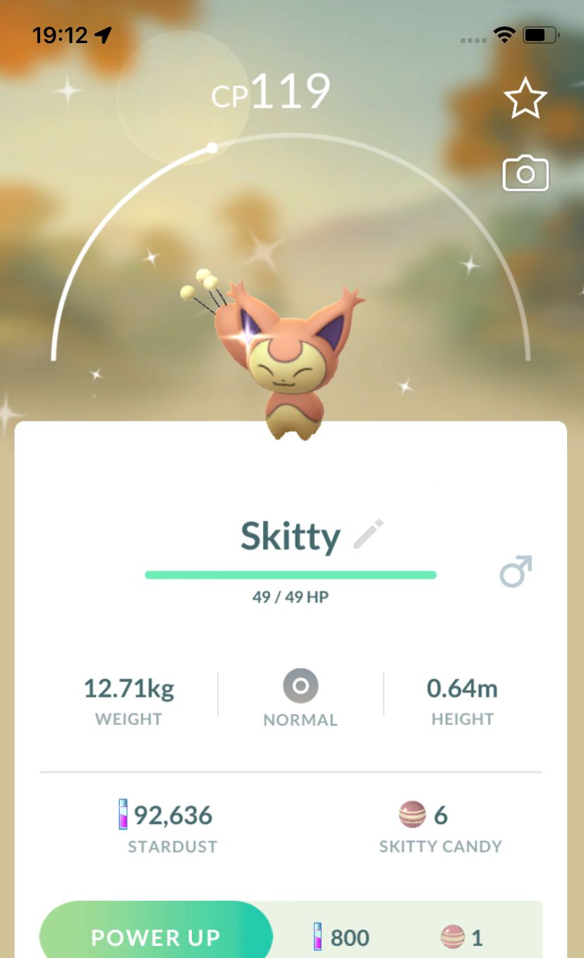 Shiny Skitty trade - Pokemon GO Trade Service