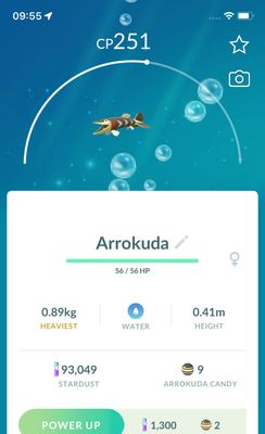 #846 Arrokuda Trade - Pokemon GO Trade Service