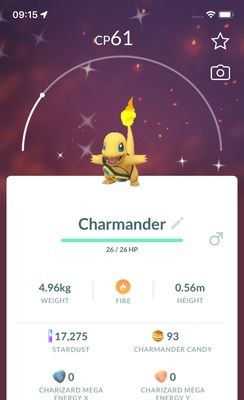 Shiny Google Charmander Trade - Pokemon GO Trade