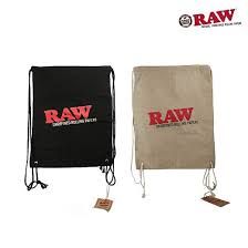 Raw Drawstring Bag