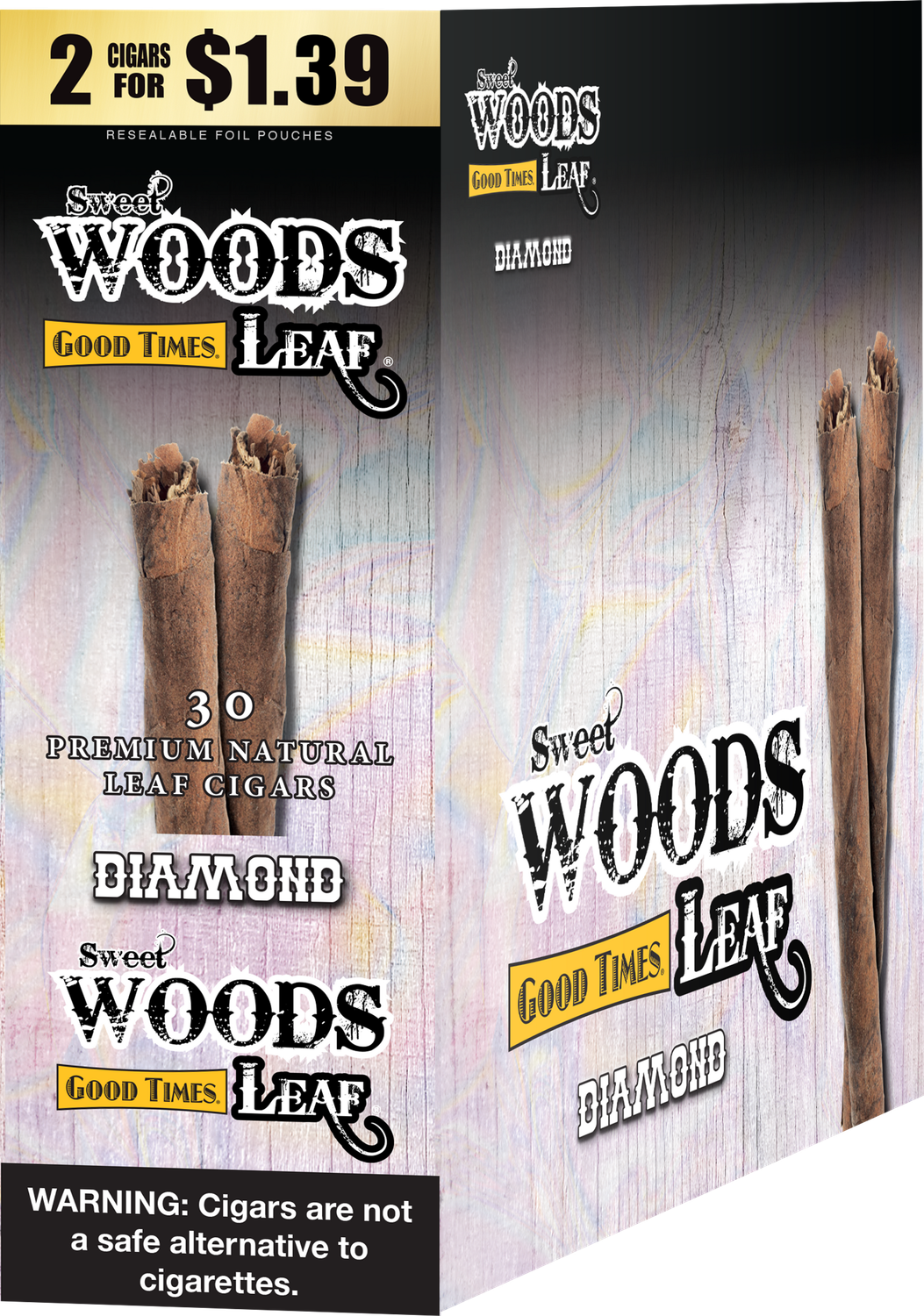 Woods Leaf Cigars (2ct)