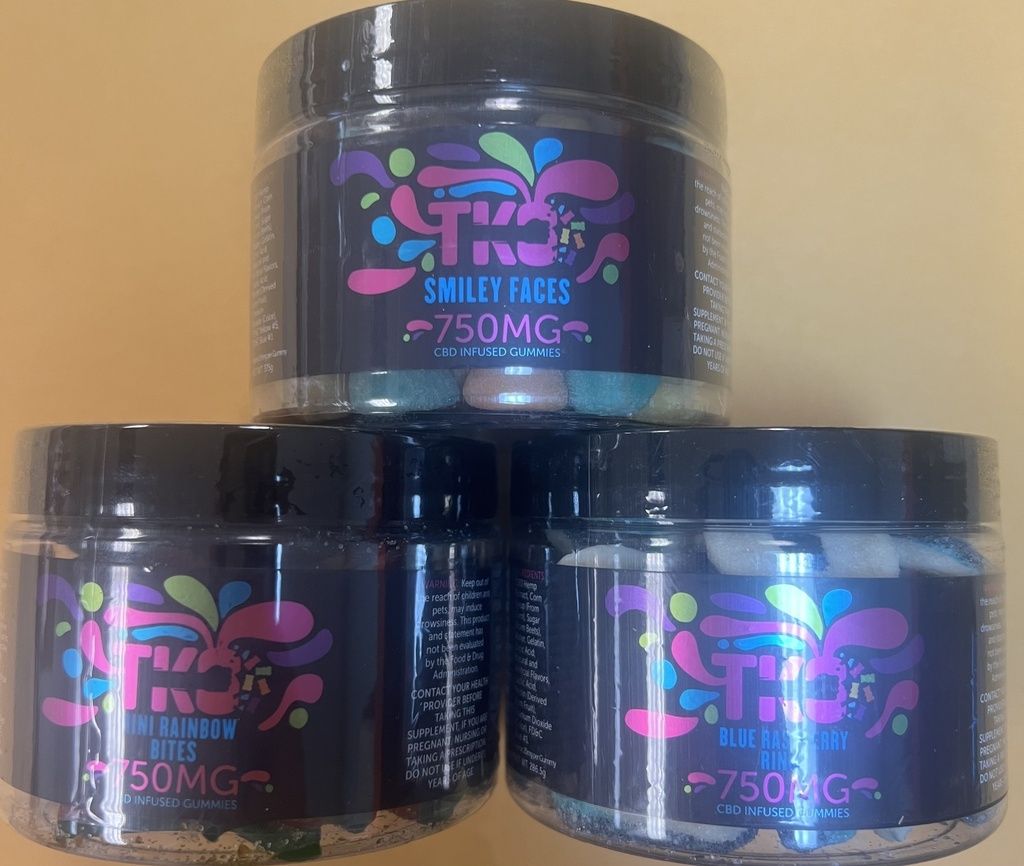 TKO ISO CBD Gummies 750mg